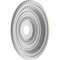 Ekena Millwork Cole PVC Medallion (Canopies up to 6"), 22"OD x 3 1/2"ID x 1"P, UltraCover Satin Smokey Beige CMP22COGBE - alternate 5